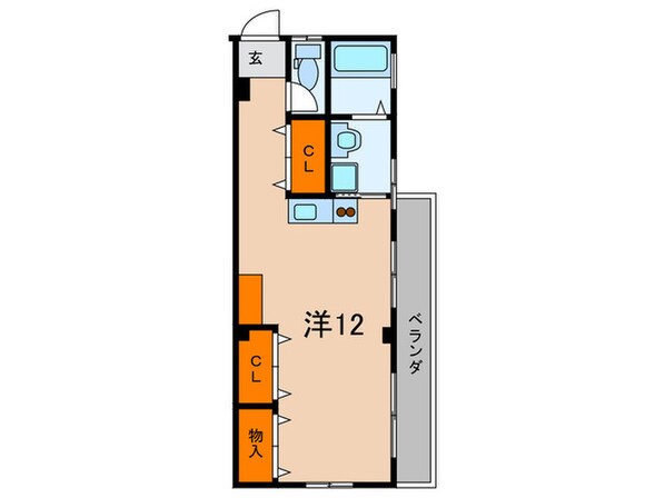 ユニハイツの物件間取画像